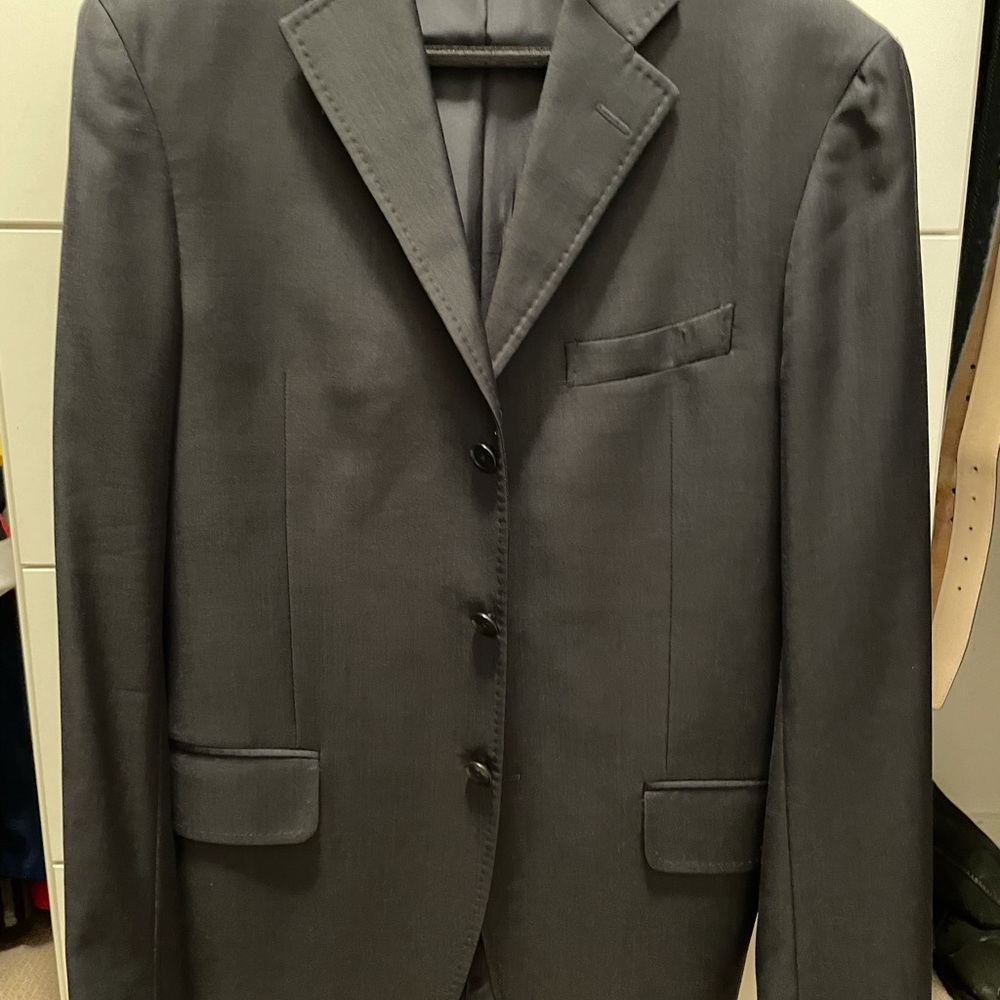 Etro Suit Jacket. Size 50. Navy